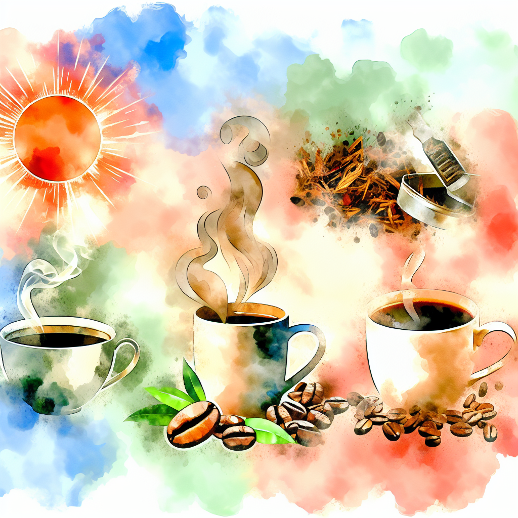 Recomendações de Cafés e Chás para Começar o Dia com Energia