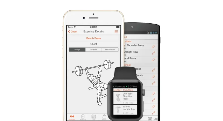 App de treino para academia