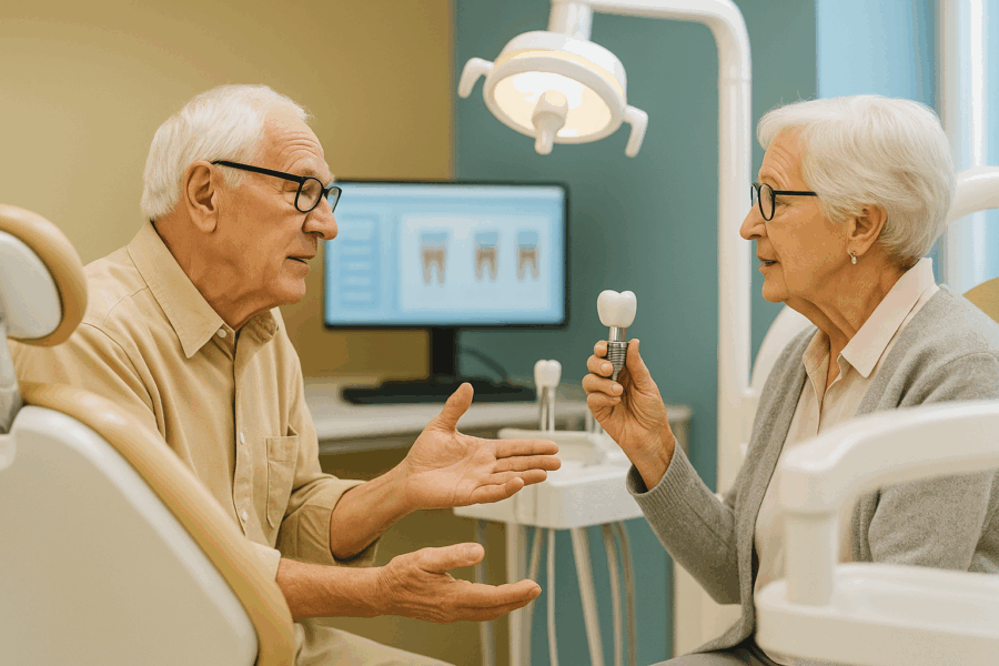 🦷Affordable Dental Implants for Seniors