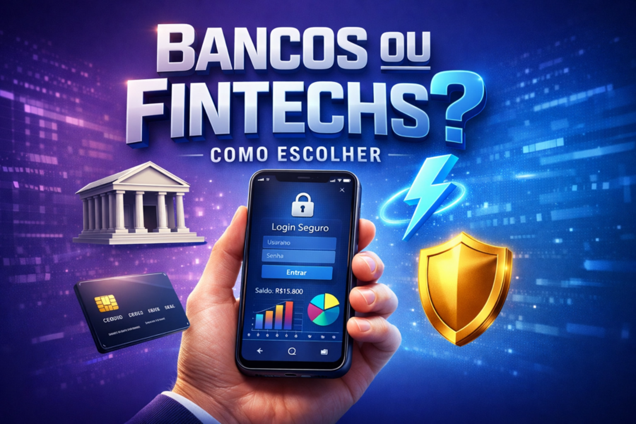 Bancos e fintechs: como escolher a melhor opção para você