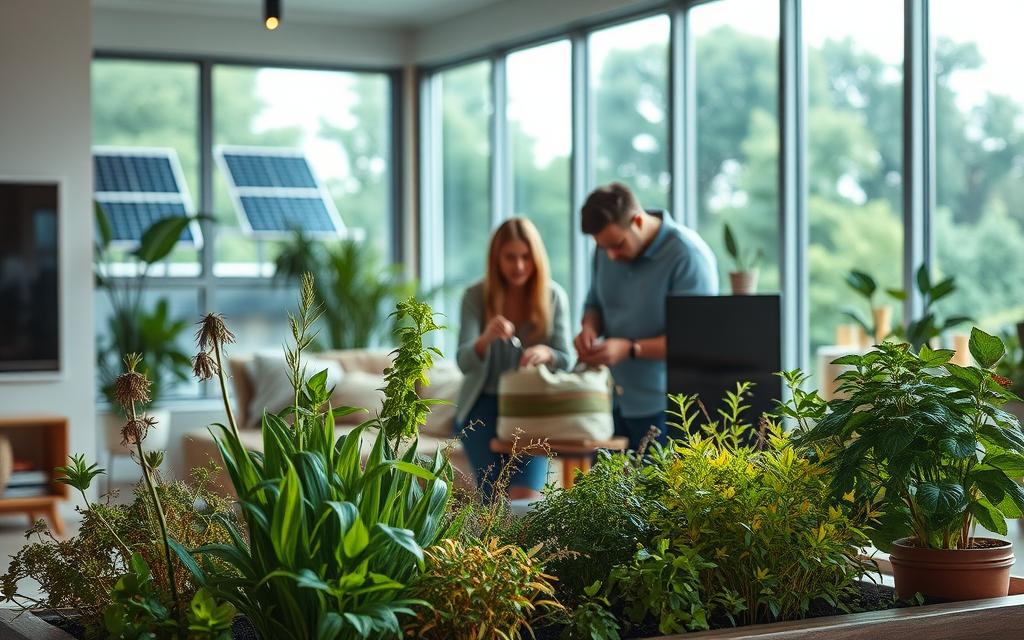 práticas sustentáveis em casa