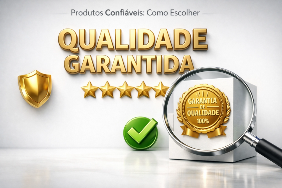 Produtos confiáveis: como escolher e garantir qualidade