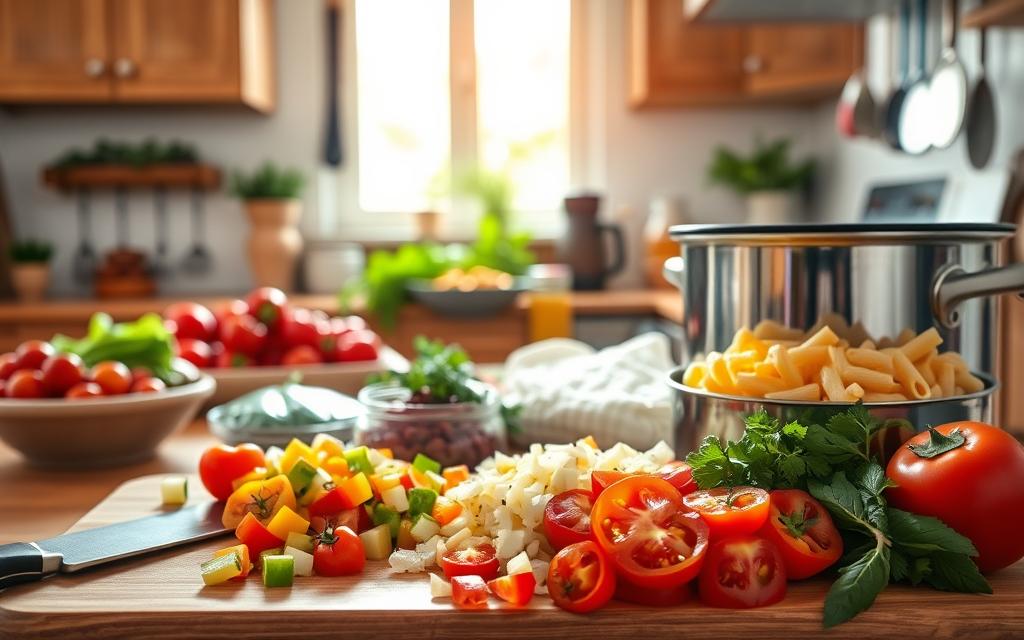 refeições rápidas e econômicas