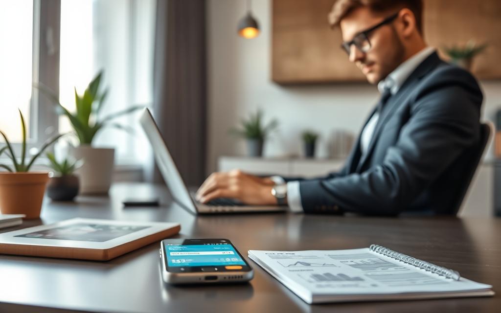 serviço bancário online