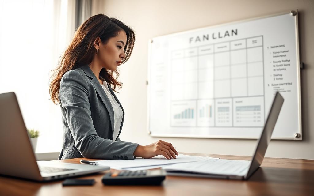 como criar um plano financeiro eficiente para alcançar objetivos pessoais