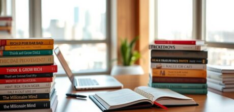 Livros que transformam a mentalidade sobre dinheiro e sucesso agora