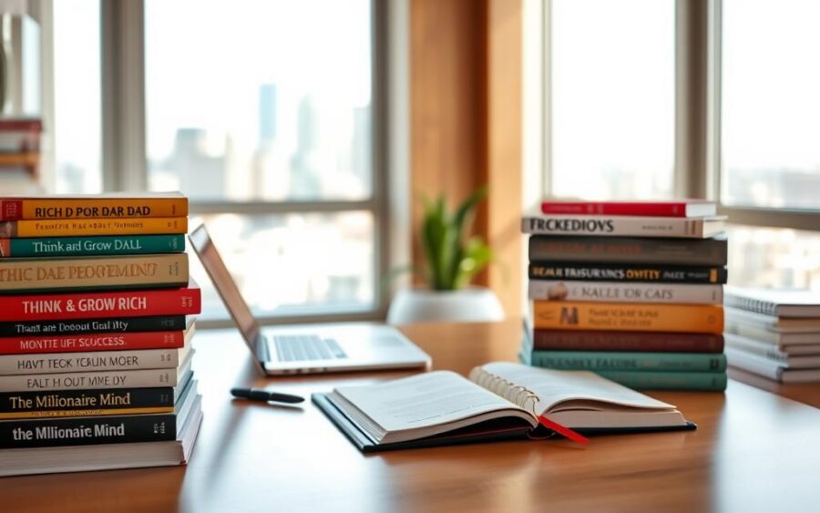 Livros que transformam a mentalidade sobre dinheiro e sucesso agora
