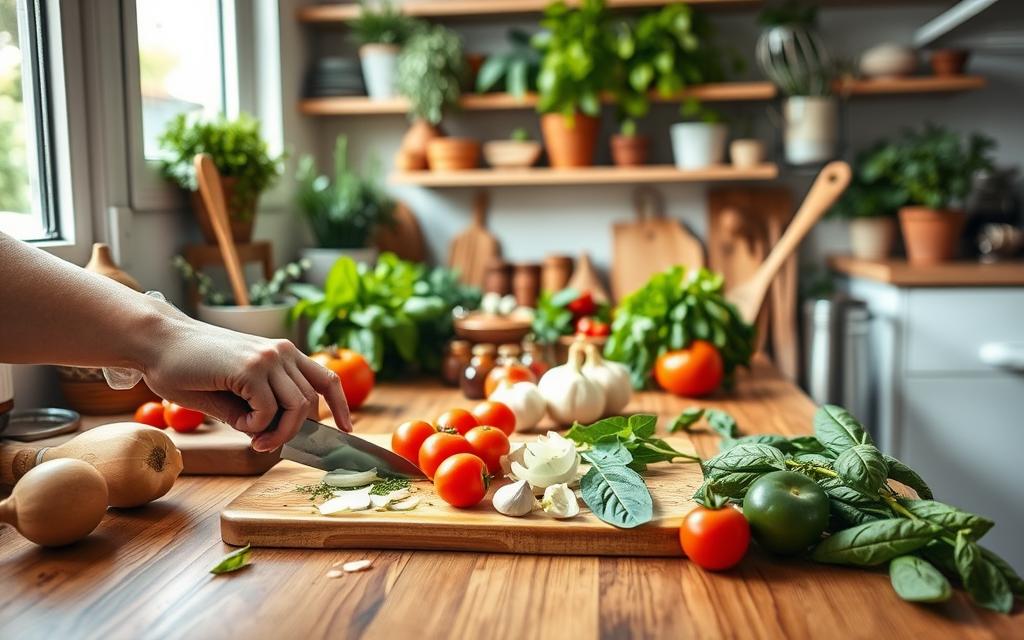 práticas culinárias