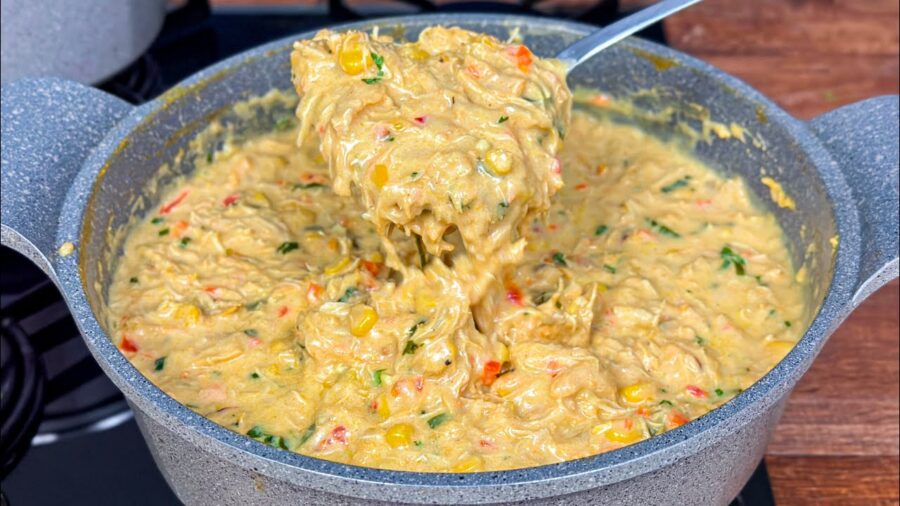 Receita de Frango Cremoso na Panela Única para um Jantar Rápido