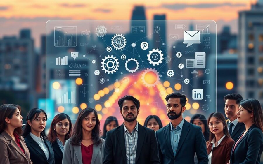como os algoritmos das redes sociais decidem o que aparece para você