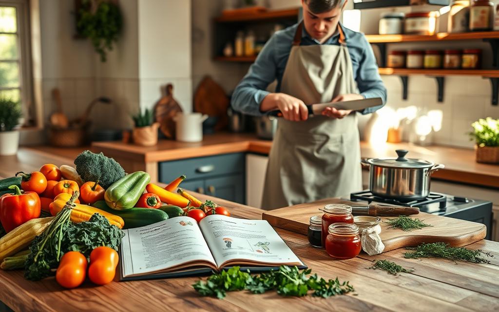 como cozinhar em casa