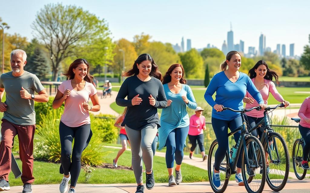 prática regular de exercícios